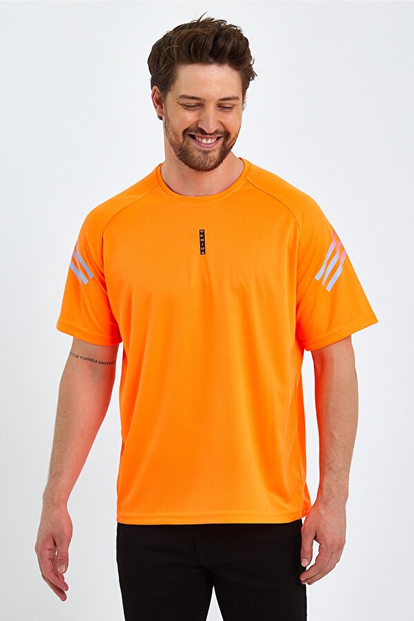 Store Erkek Spor Tişört Baskılı Fitness, Antrenman Fit T-shirt