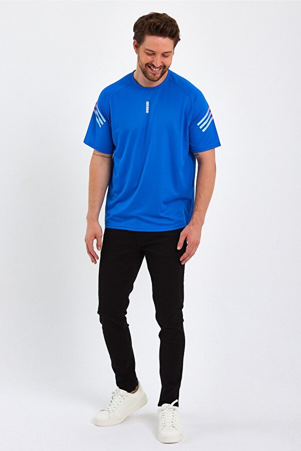 Store Erkek Spor Tişört Baskılı Fitness, Antrenman Fit T-shirt