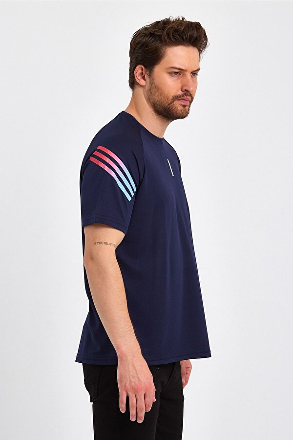 Store Erkek Spor Tişört Baskılı Fitness, Antrenman Fit T-shirt