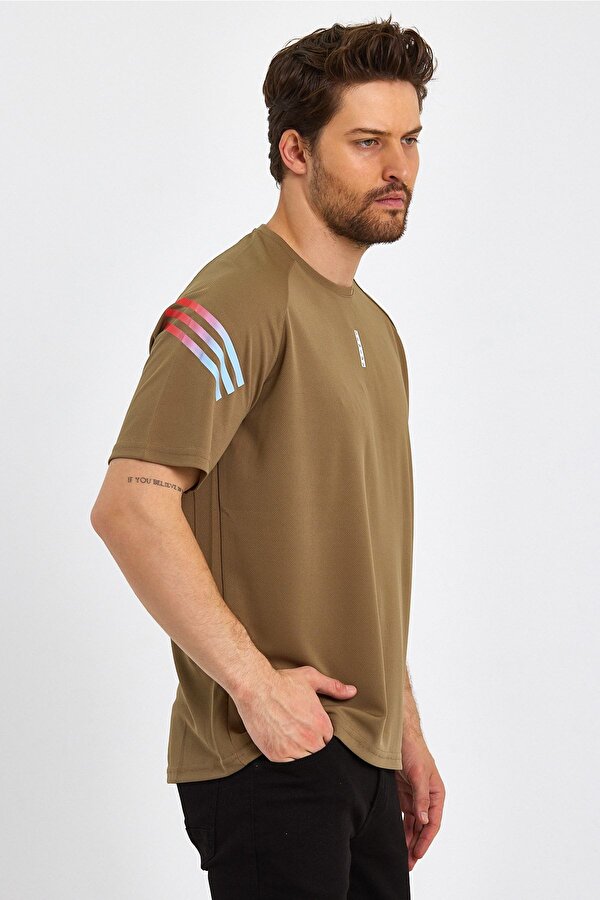 Store Erkek Spor Tişört Baskılı Fitness, Antrenman Fit T-shirt