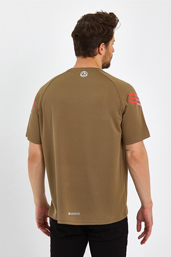 Store Erkek Spor Tişört Baskılı Fitness, Antrenman Fit T-shirt