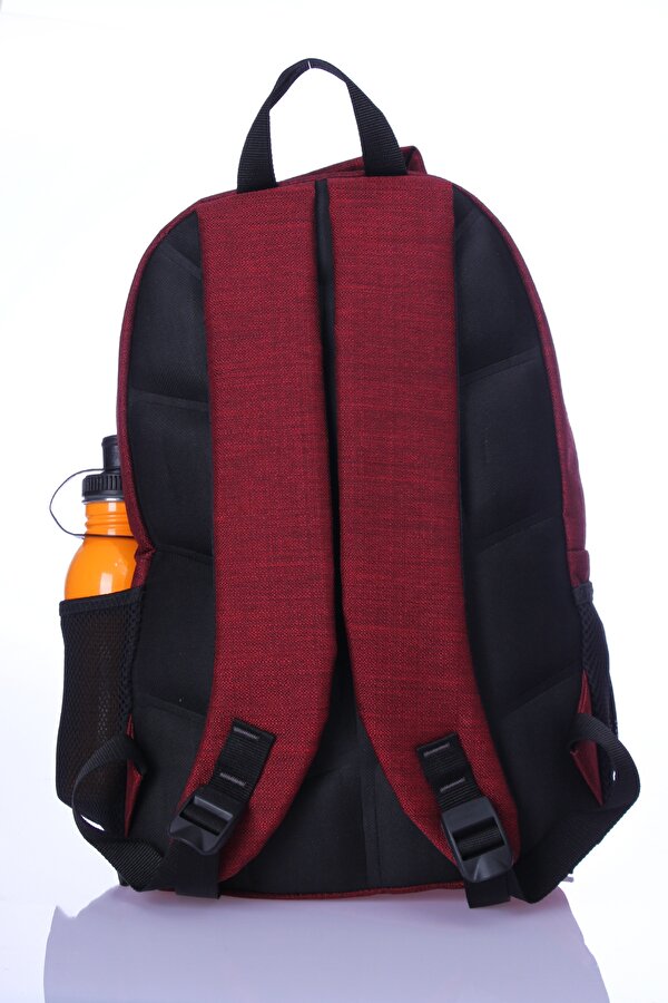 STRONG Çok Gözlü Geniş Hacimli Terletmeyen Ortopedik Sırt Destekli Lise Ortaokul Ilkokul Çantası 103 BORDO