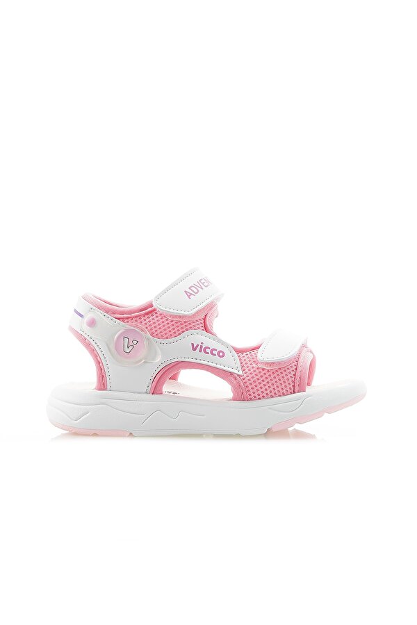 VİCCO MOCHA KIZ ÇOCUK ANATOMİK HAFİF TABAN GÜNLÜK SANDALET (19-25)  24Y 321.210 BK PEMBE