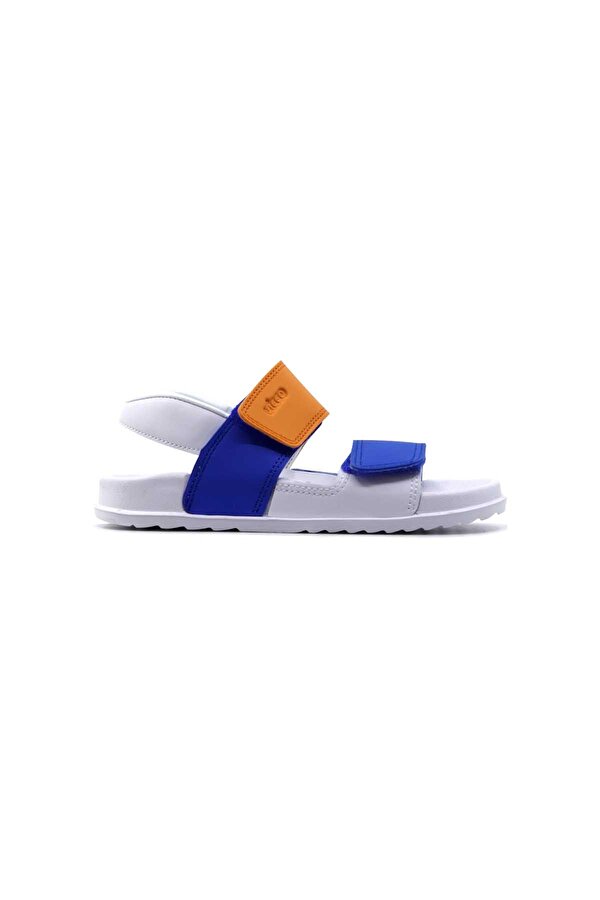 VİCCO KRİXİ ERKEK ÇOCUK ANATOMİK HAFİF TABAN SANDALET (22-35)  23Y 321.252 PE BEYAZ/SAX