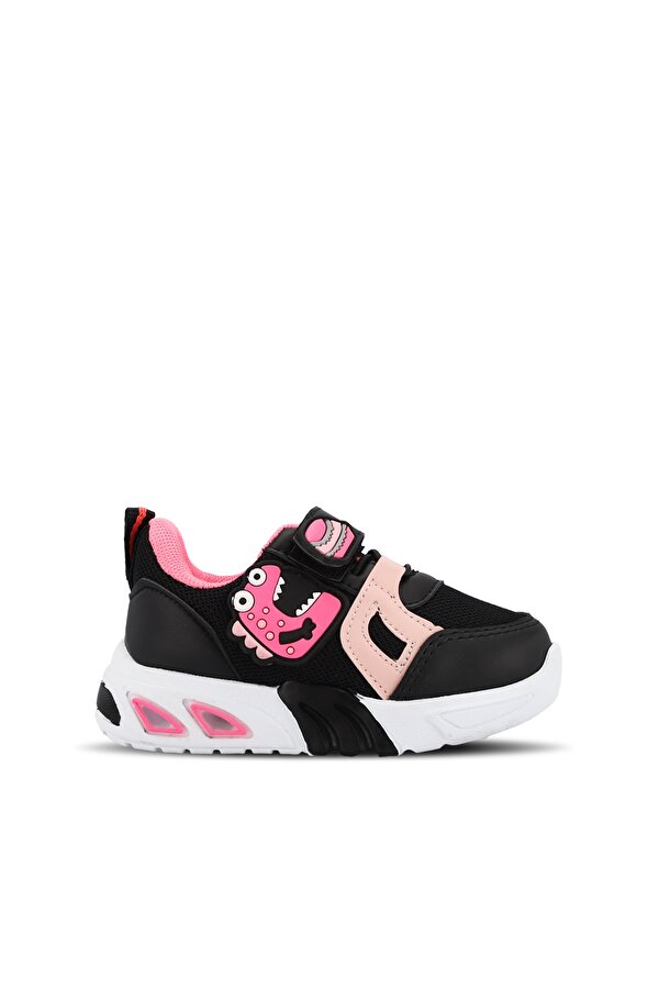 PANAMA IN Kız Çocuk Sneaker Ayakkabı Siyah / Fuşya