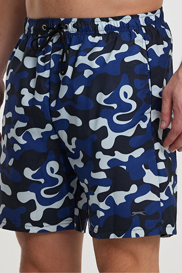 REQUIRE IN Erkek Mayo Mavi Kamuflaj