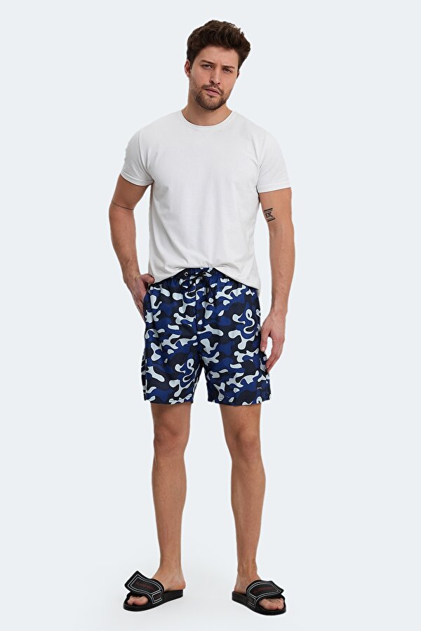 REQUIRE IN Erkek Mayo Mavi Kamuflaj