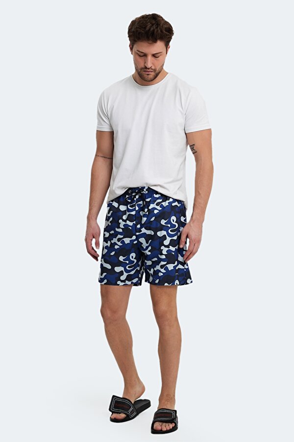 REQUIRE IN Erkek Mayo Mavi Kamuflaj