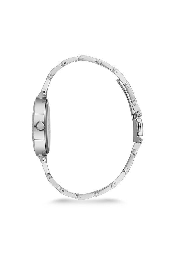 Beyaz Taşlı Kombin Saat Şans Bilekliği Set PS1651