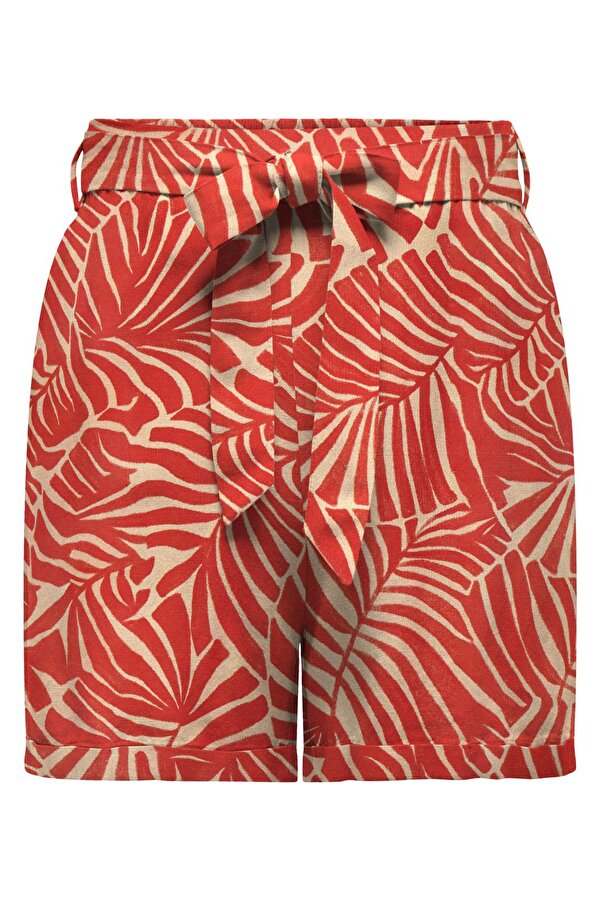 Bayan Short 15318789 Mercan-Bej