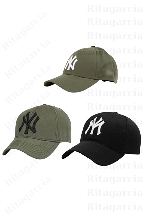 Unisex Ny 3 lü Set Şapka
