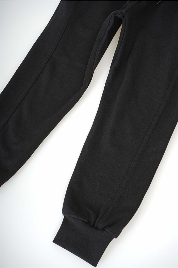 ERKEK ÇOCUK CEP MODELLI BİLEĞİ RİBANA LASTİKLİ EŞOFMAN ALTI