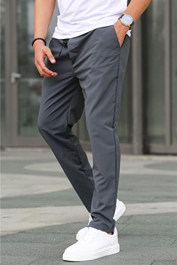 Kumaş Paraşüt  Füme Basic Erkek Pantolon 6513