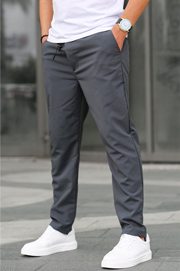 Kumaş Paraşüt  Füme Basic Erkek Pantolon 6513