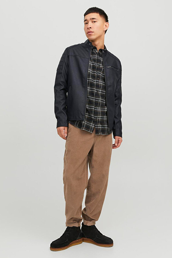 JJEROCKY JACKET NOOS Siyah Erkek Ceket