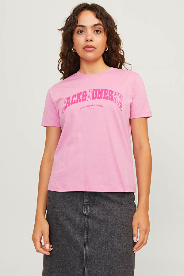 JXAVA REG SS TEE JRS Ekru Kadın Kısa Kol T-Shirt