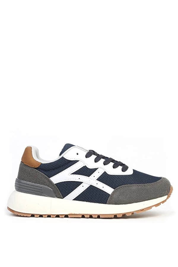 30988 Erkek Günlük Sneaker Ayakkabı Lacivert Beyaz