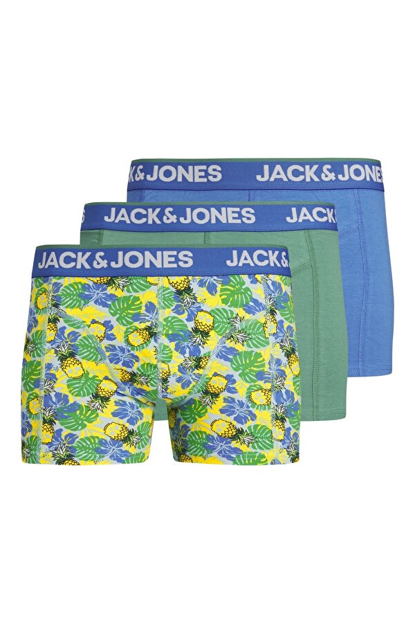 Jack&Jones Mavi Erkek 3 lü Boxer Set 12255839