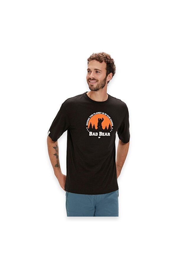 24.01.07.049 Re-Planet Siyah Unisex T-Shirt