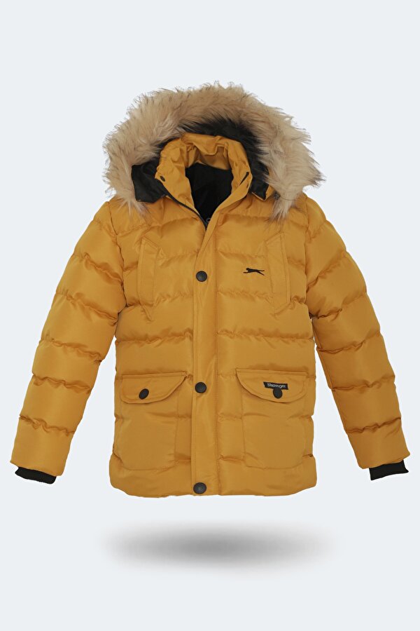 NAPOLI Unisex Çocuk Mont & Kaban Hardal