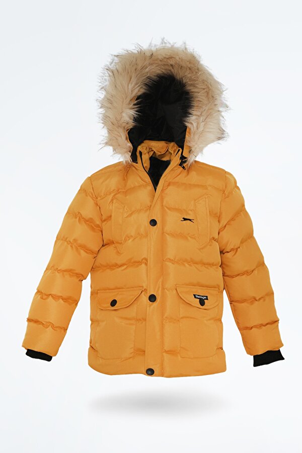 NAPOLI Unisex Çocuk Mont & Kaban Hardal