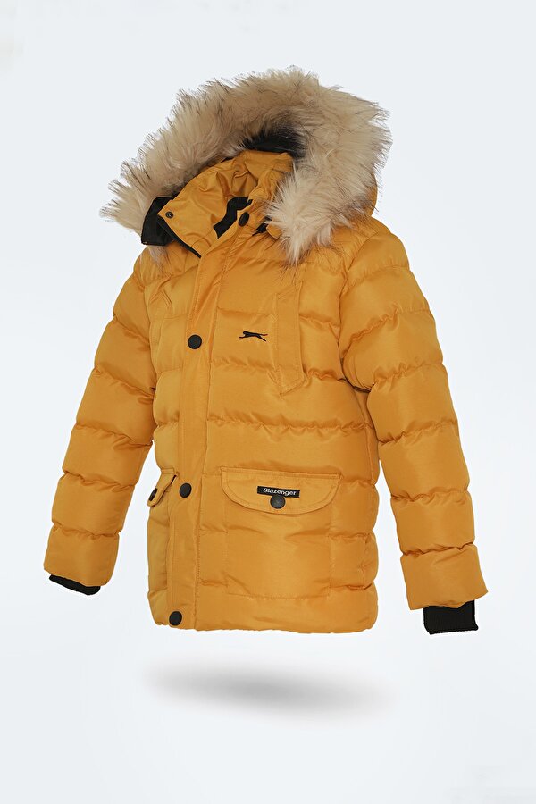 NAPOLI Unisex Çocuk Mont & Kaban Hardal