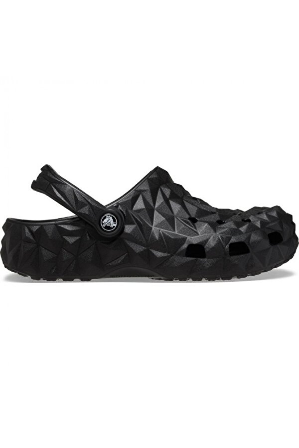 209563 Classic Geometric Clog Siyah Unisex Terlik
