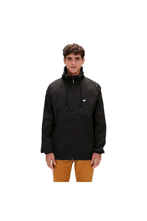 24.02.13.004 Linea Windbreaker Jacket Siyah Erkek Ceket