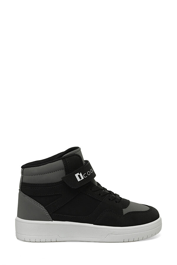 ASSONI F 4PR Siyah Erkek Çocuk High Sneaker