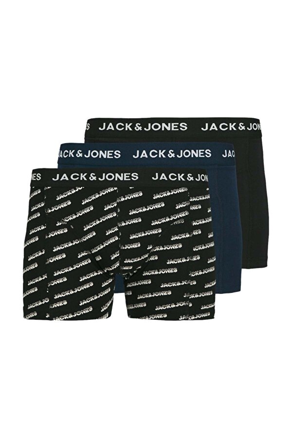 JACBRIAN TRUNKS 3 PACK LN Lacivert Erkek Boxer