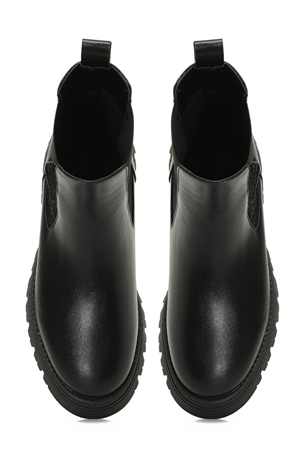 24K-671 4PR Siyah Kadın Chelsea Bot