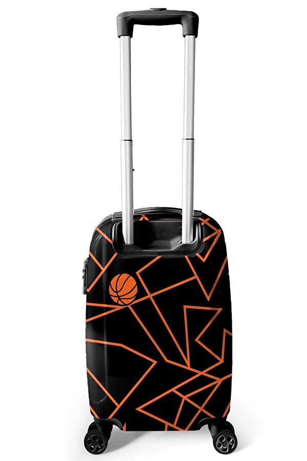 Basketbol Desenli Kabin Boy Valiz (50 cm) 16545