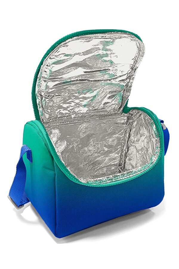 Kids Yeşil Saks Renk Geçişli Thermo Beslenme Çantası 11875