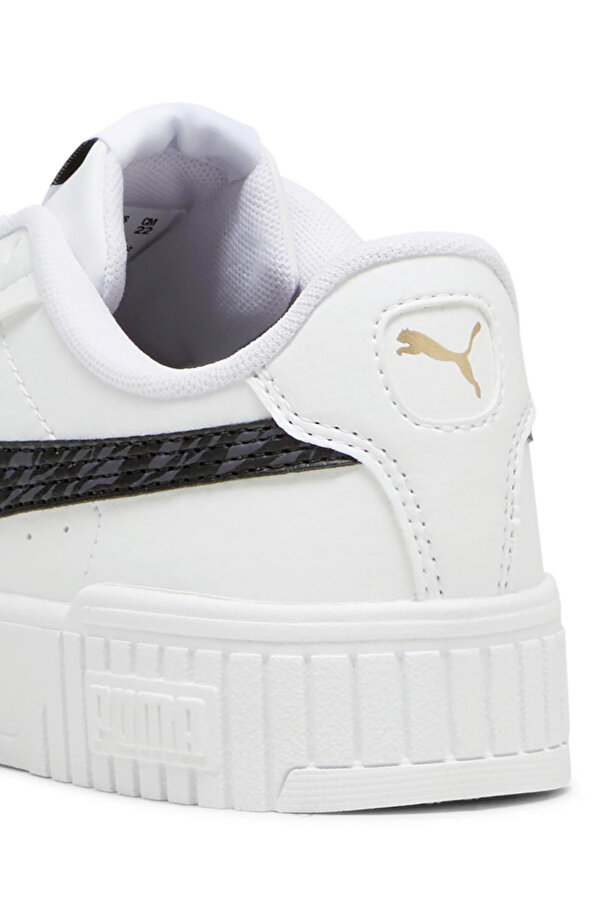 Puma Carina 2.0 Zebra Jr Белый Подросток, Девоч. Полуботинки