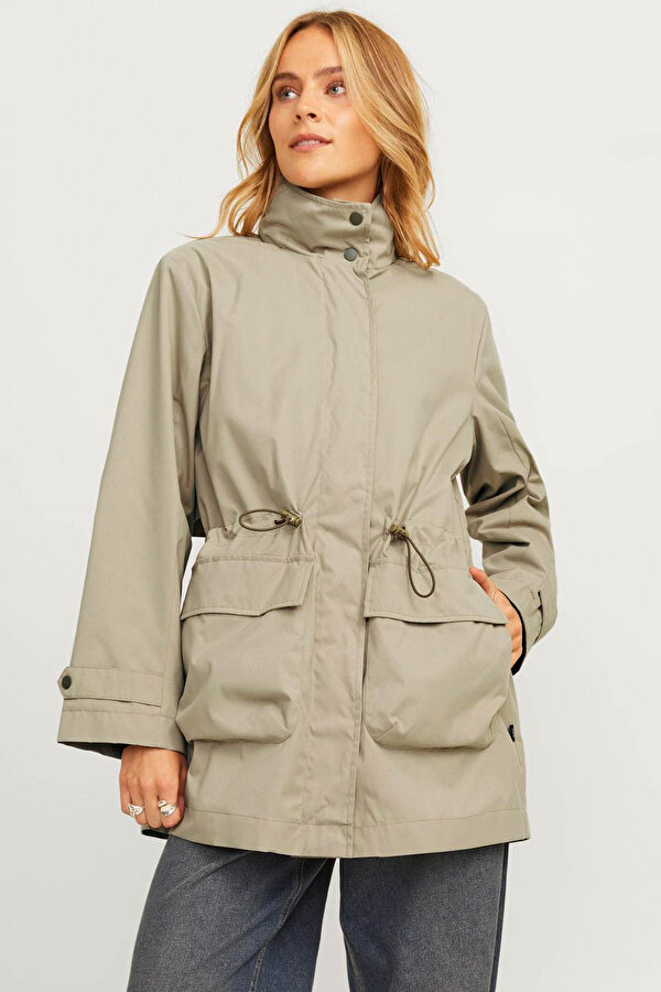 JXFREJA PARKA COAT OTW SN Haki Kadın Yağmurluk
