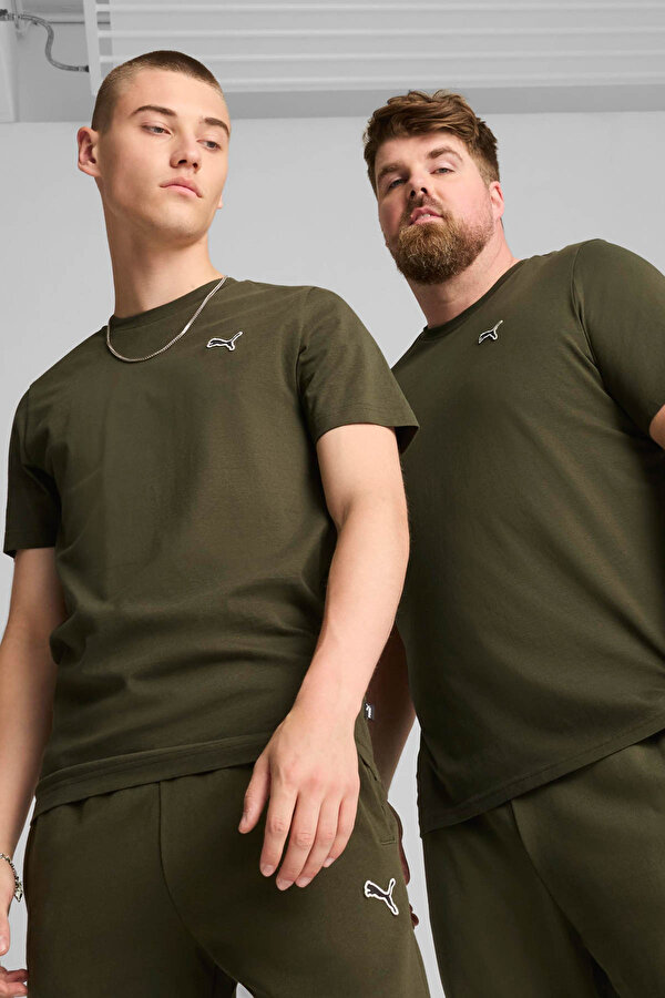 BETTER ESSENTIALS Tee Haki Erkek Kısa Kol T-Shirt