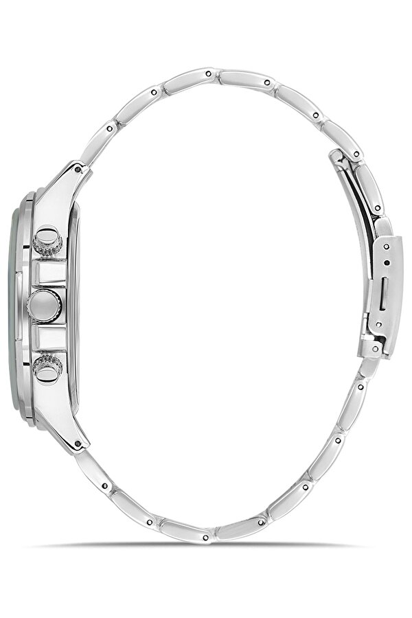 Cüzdan Kartlık Kemer Parfüm Saat Seti Gri Renk PL-0780E4