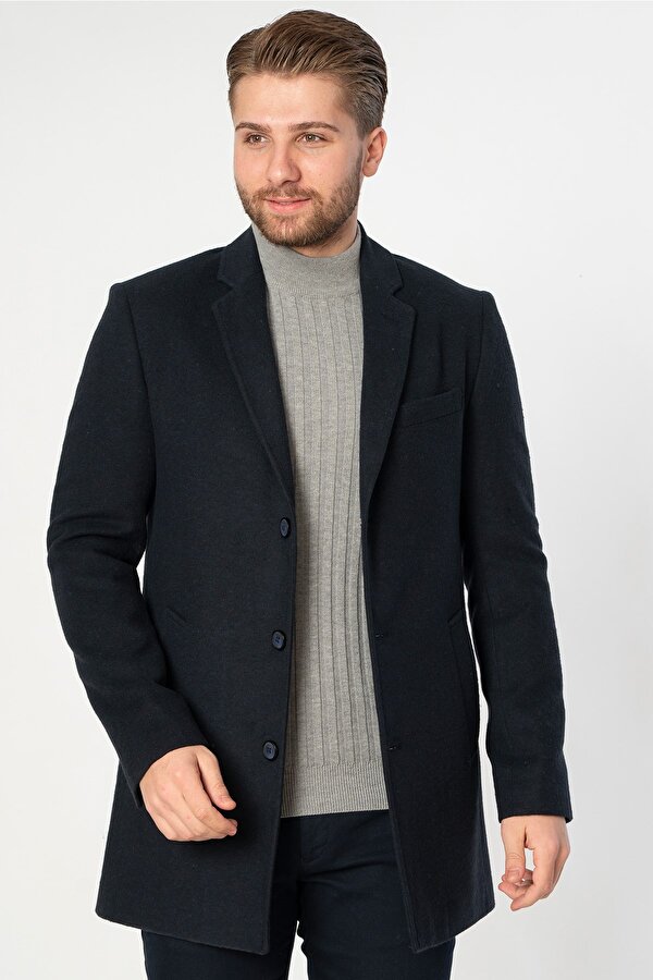 Abrantes Slim Fit 1754 Pamuklu Palto Laci
