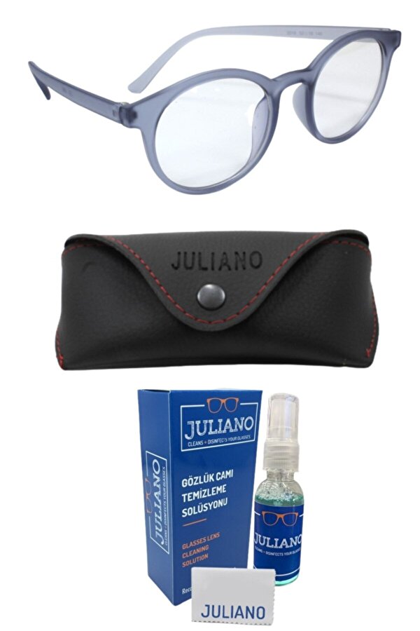 Gri Unisex Paris Mavi Işık Korumalı Gözlük