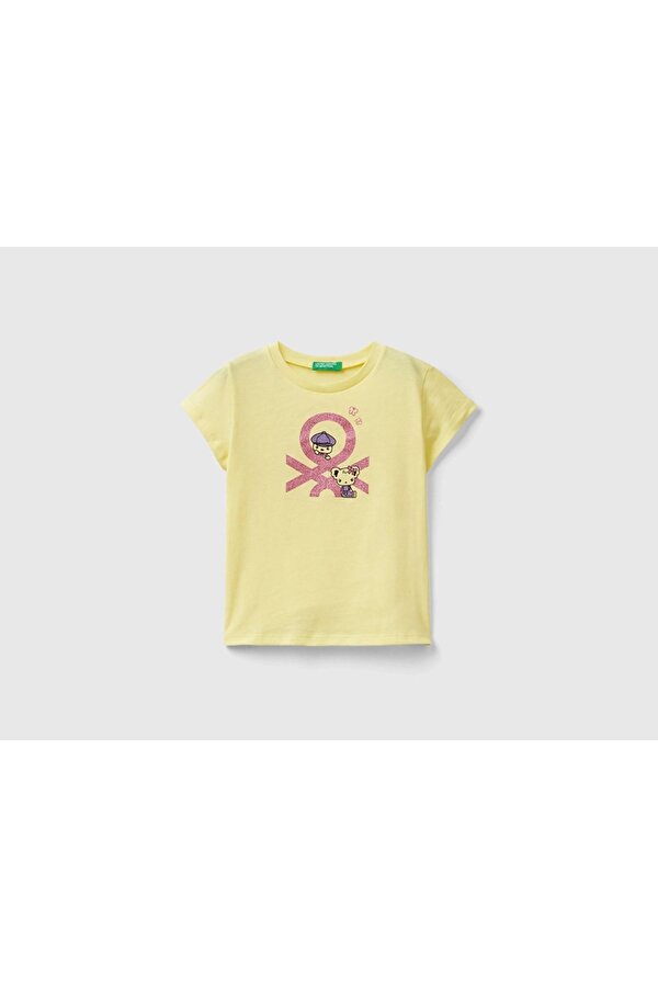 Unıted Colors Of Benetton Kız Bebek Tshirt 3I1XG10D6