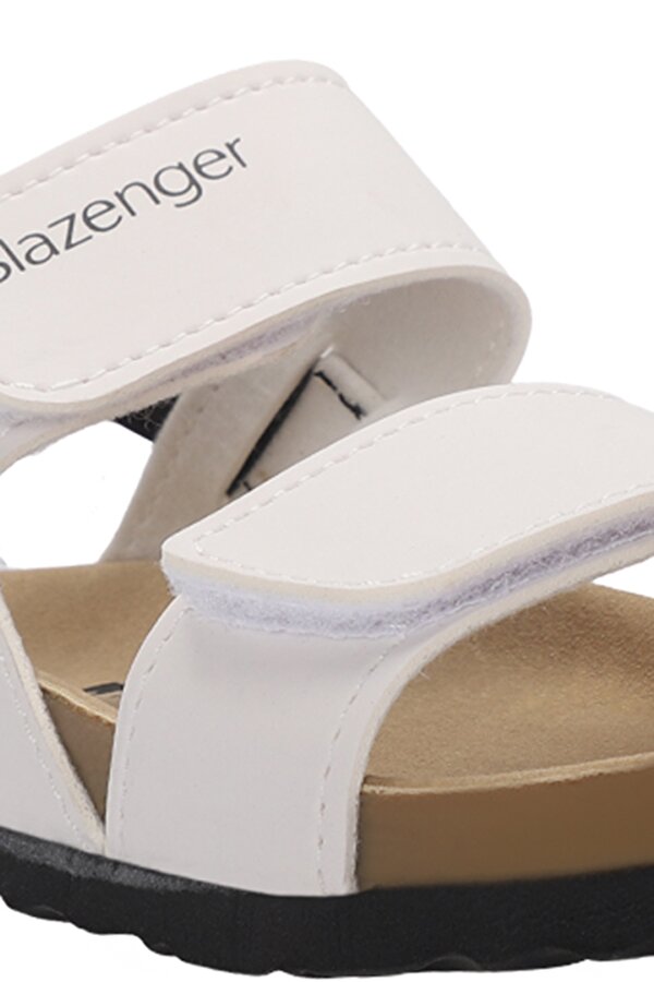 KERMIT Unisex Çocuk Sandalet Beyaz