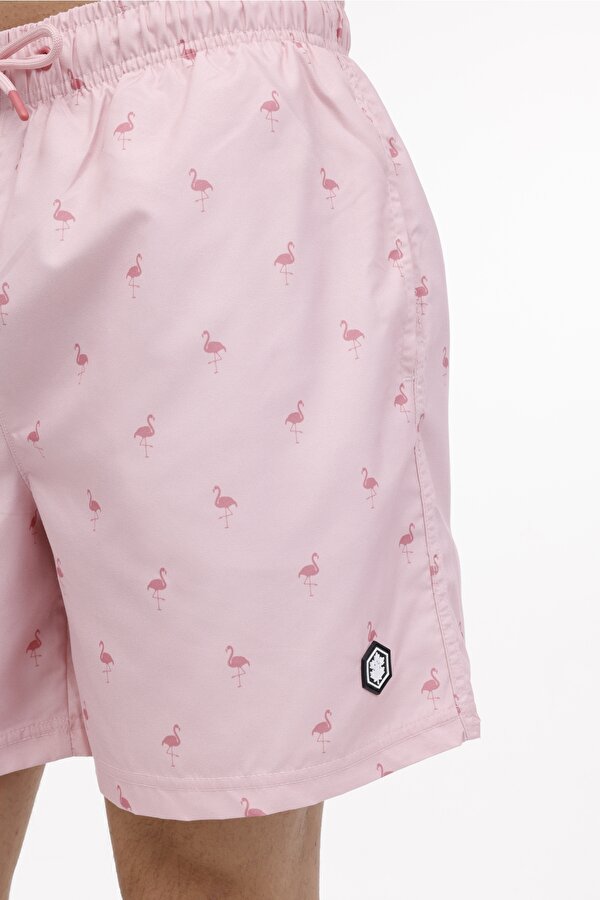 Lumberjack Ml Werner 19Ds1039 4Fx Коралловый 005 Мужчина Пляжные Шорты