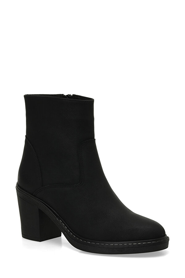 24K-627 4PR Siyah Kadın Topuklu Bot