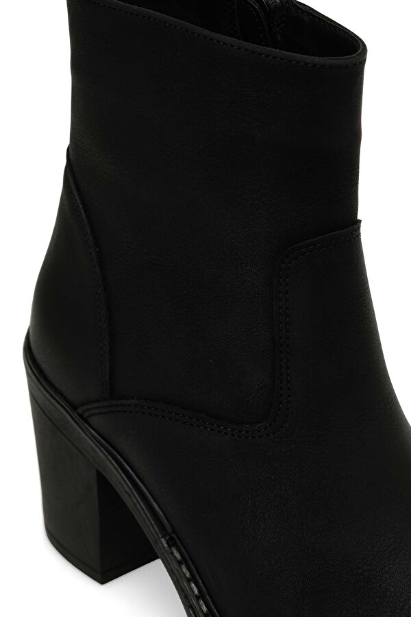 24K-627 4PR Siyah Kadın Topuklu Bot