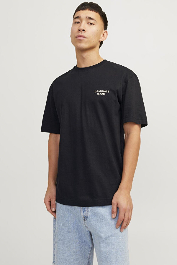 JORBILLY SPINNOVA TEE SS Siyah Erkek Kısa Kol T-Shirt