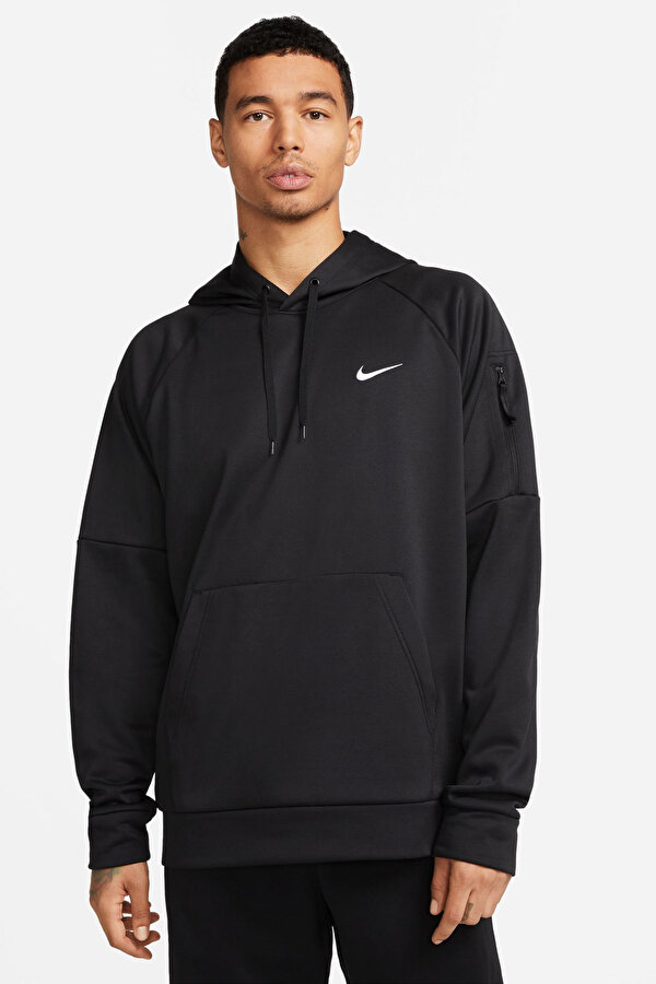 M NK TF HD PO Siyah Erkek Sweatshirt