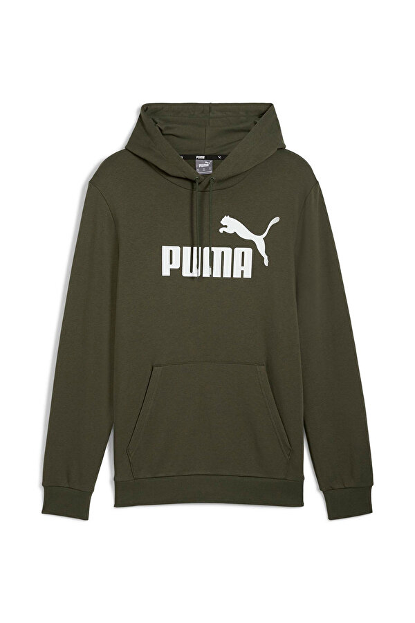 ESS Big Logo Hoodie Yeşil Unisex Sweatshirt