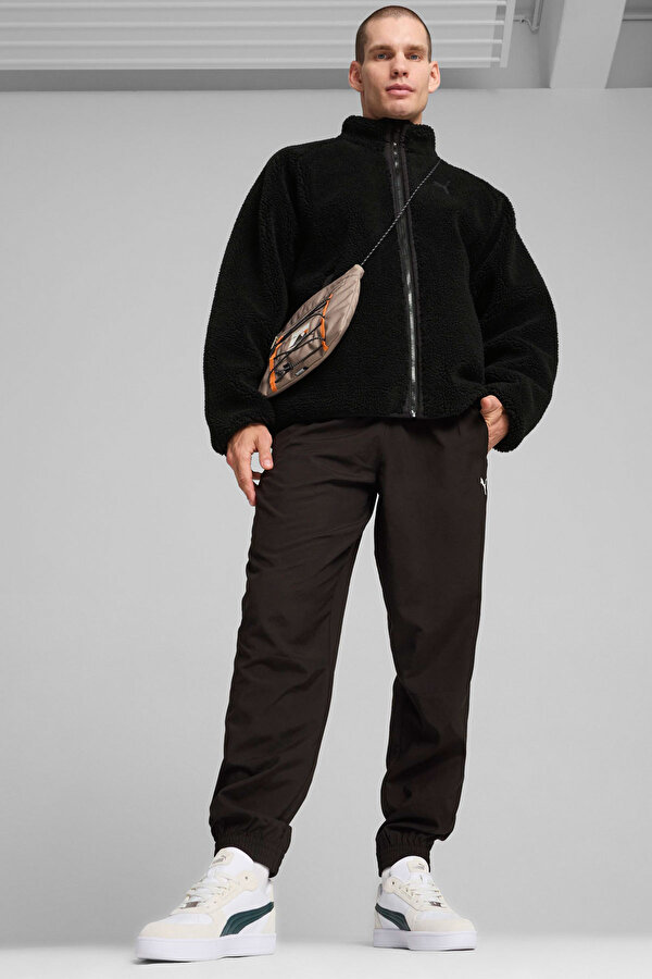 Puma Reversible Sherpa Jacket Черный Мужчина Блейзер