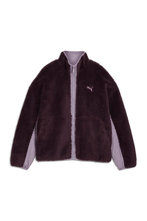 Puma Reversible Sherpa Jacket Черный Женщина Блейзер