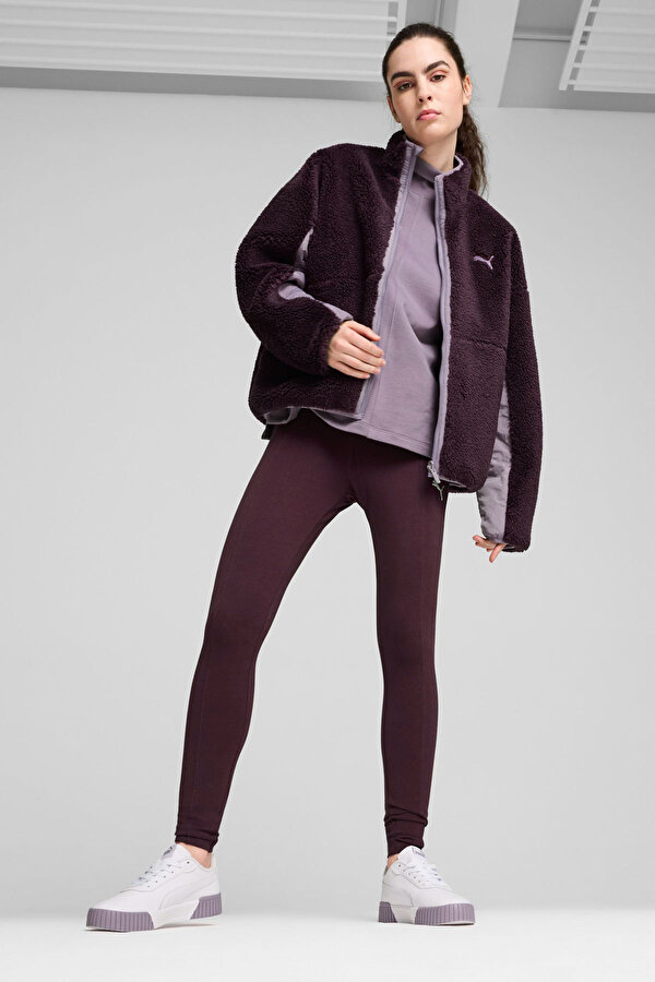 Puma Reversible Sherpa Jacket Черный Женщина Блейзер